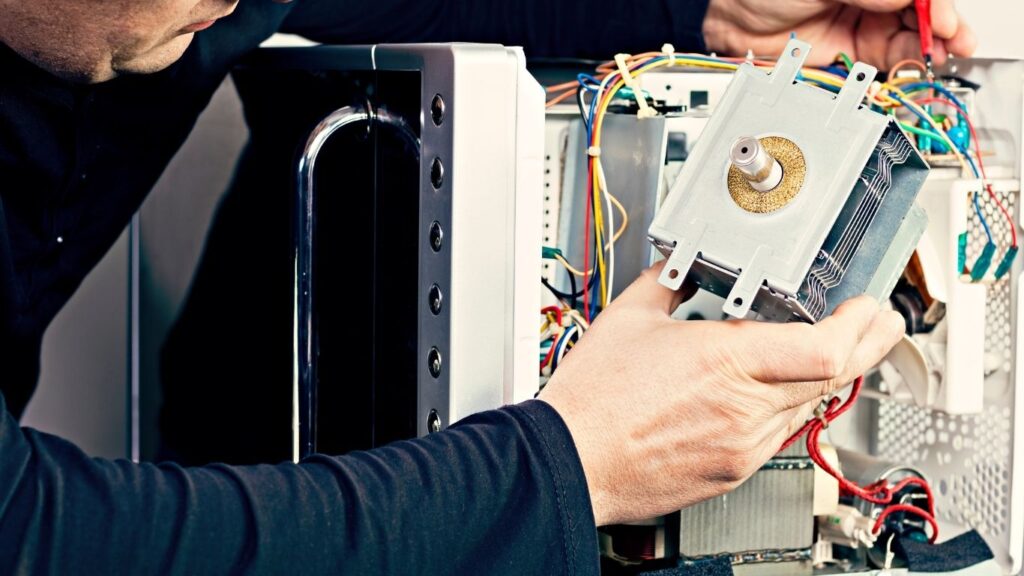 Microwave oven repair services in Dubai